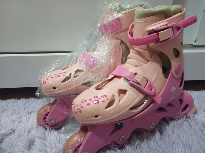 Patins Infantil Ajustável do Tamanho 34 até 37.