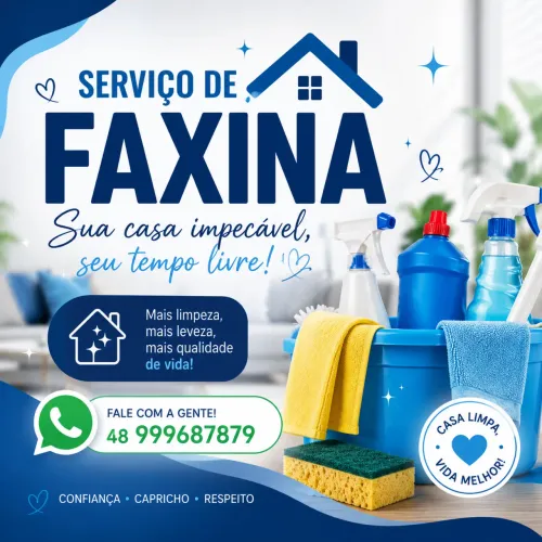 Faxineira/diarista/ Serviços Gerais de faxina