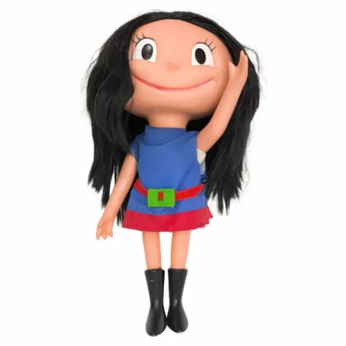 Boneca Show da Luna, com som, Oficial Estrela (grande 40cm)