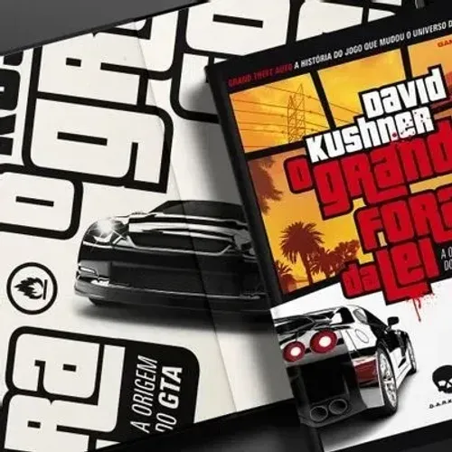 Livro - O Grande Fora da Lei: A Origem do GTA - DarkSide Books - Capa Dura (Novo - Lacrado