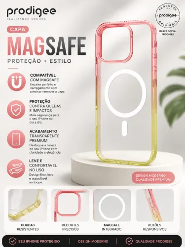 Capa iphone 16 pro max prodigee