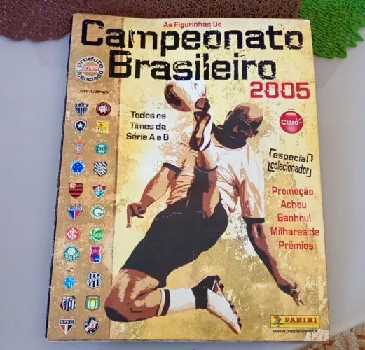 Álbum Brasileirão 2005 Completo - Panini