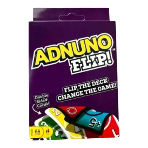 Jogo de cartas adnuno flip