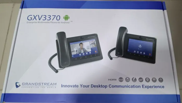 Vendo 6 Telefones Ip Grandstream Gxv 3370 Multimídia 16 Linhas Android, HD, Gigabit. Leia.