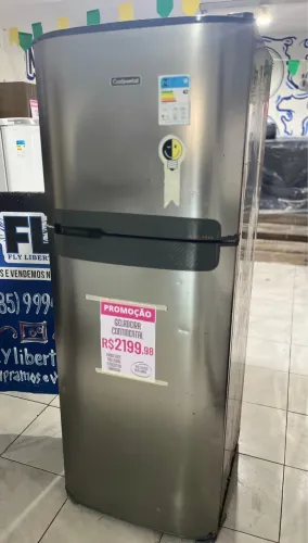 Geladeira continental inox 
