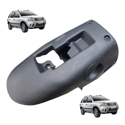 Acabamento Capa Volante Ecosport 2008 A 2011 Preto