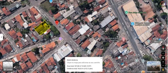 terreno no bairro Campo Velho, na cidade de Cuiabá MT