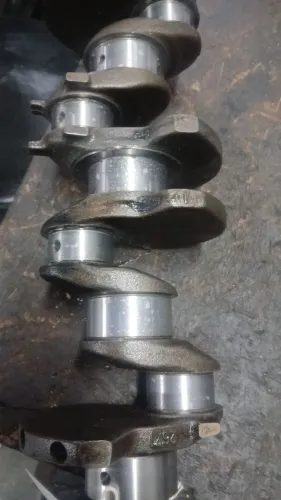 Eixo virabrequim GM 1.4 já com o casquilho fixo 