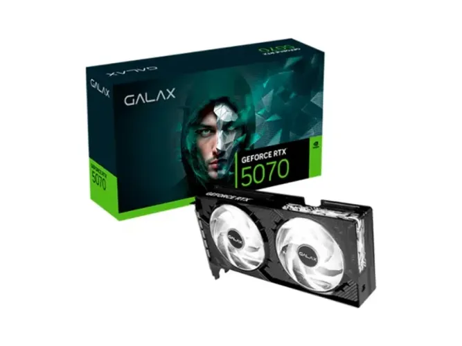 VGA PCI-e GeForce RTX5070 GALAX 1-Click OC 2X 12GB DDR7 192 bits [57NON7MDBROC] (HDMI/3xDP