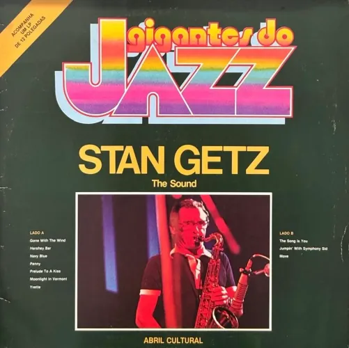 Stan Getz Gigantes do Jazz 1980 Lp Vinil