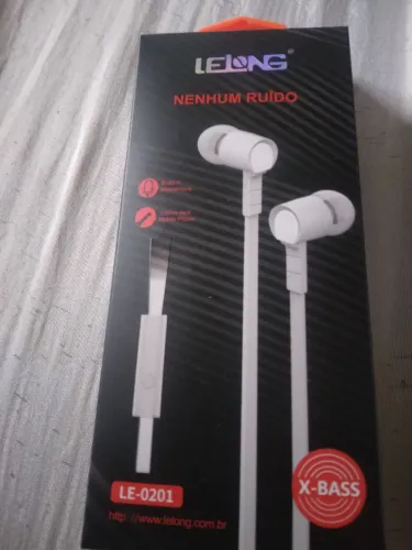 Fone de ouvido le-0201 X-BASS