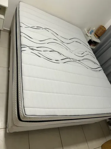 Colchão Liberty Espuma + base ambos Ortobom 