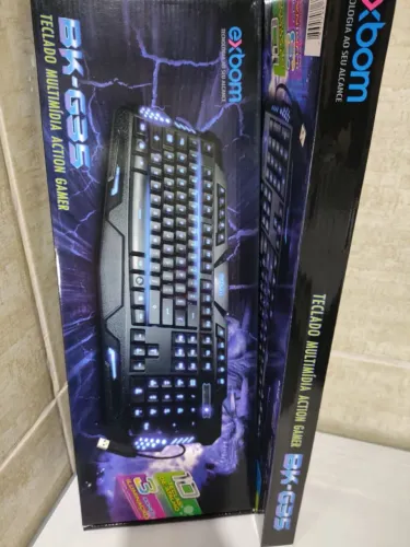 Vendo teclado PC Gamer, modelo Exbom BK-G-35