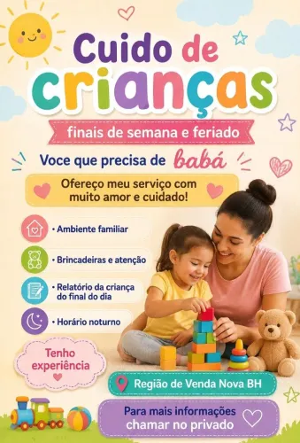 BABA FINAIS DE SEMANA E FERIADO