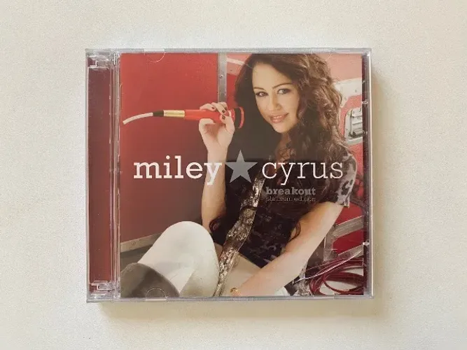 CD + DVD Miley Cyrus Breakout - Platinum Edition - Raro Edição Especial Colecionador