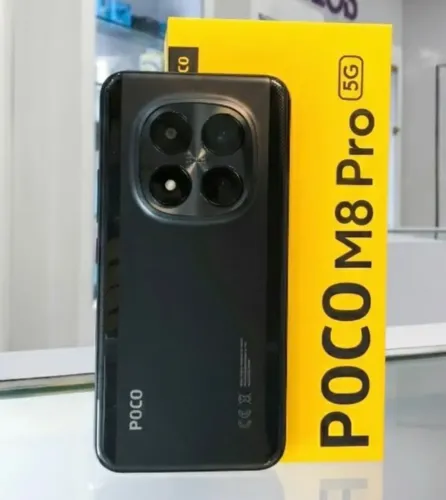 Xiaomi Poco M8 Pró 5G - 256GB/8GB RAM - 512GB/12GB RAM - NFC - + Fone - Lacrados