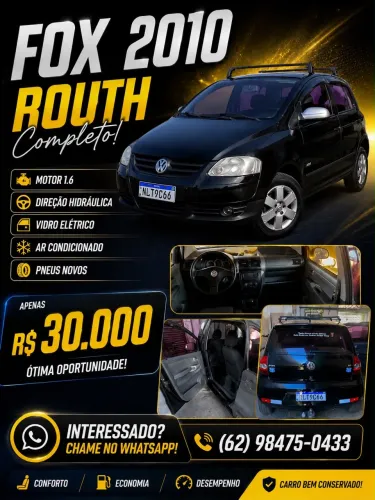 Volkswagen Fox Route 1.6 MI Total Flex 8V 3P 2010