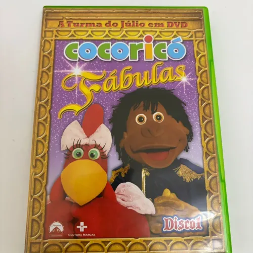 Dvd Cocoricó - Fabulas Disco 1 Direção Arcângelo Mello E Eli