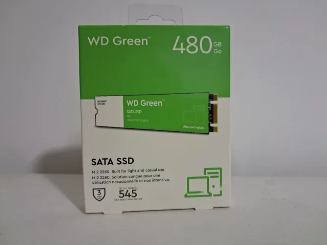 SSD WD Green 480GB M.2 2280 - Nunca Usado