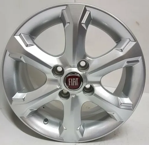 Roda aro 14 Fiat Strada Trekking Prata palio 4X98