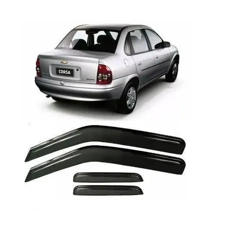 Jogo Calha Chuva Defletor Corsa Classic sedan 4 Portas todos