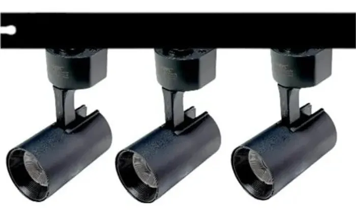 Kit Trilho Eletrificado 1m Com 3 Spots Led 10w
