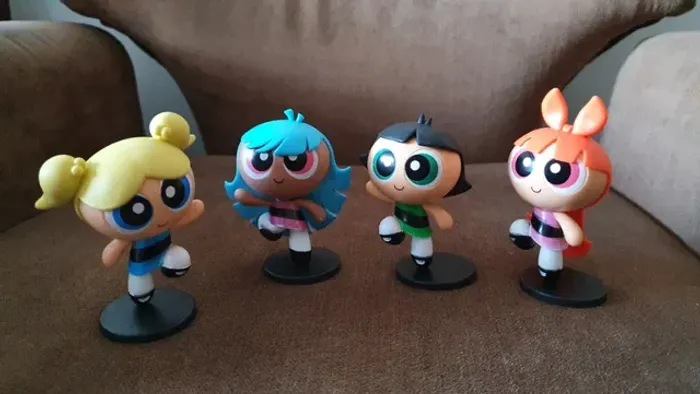 Bonecas Super Poderosas ( Kit com 4 bonecas )
