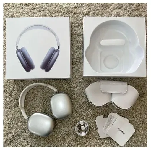 Airpods Max Pop-up Fones de ouvido sem fio Bluetooth/Música real/Fones de ouvido sem fio n