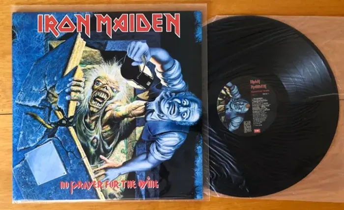 LP Vinil - Iron Maiden - No Prayer For The Dying - Em estado de novo