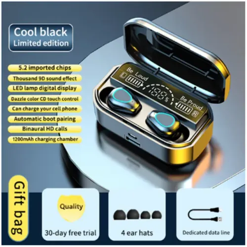 Produto Novo Fone de Ouvido G28 Sem Fio Bluetooth 5.2 Display Digital