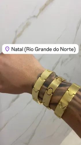 Bracelete Moeda Antiga Pronta Entrega