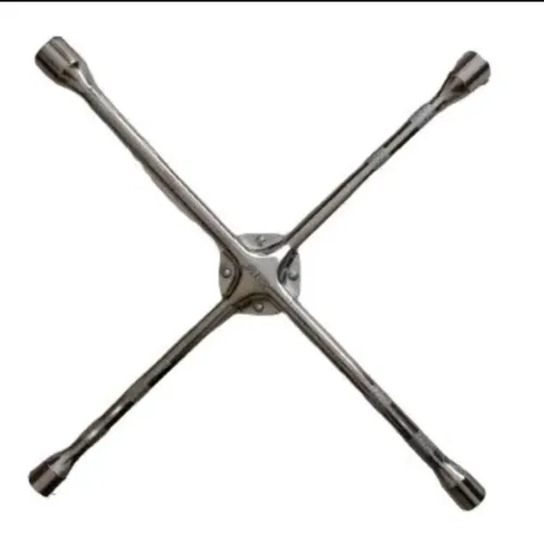 Chave de Roda Cruz Aço 17X19X21X23 Profissional 50CM para mecânico