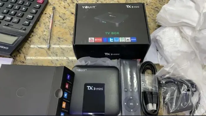 TV Box Android TX3 Mini 4K - Novo - Completo