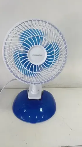 Ventilador pequeno, portátil, novissimo, 110v, bom estado. E outros.