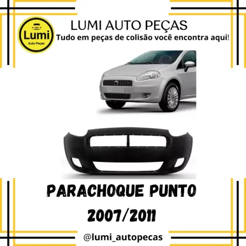 Parachoque Fiat Punto 2007/2011 - NOVO 