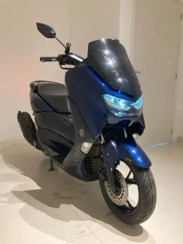 Nmax 2021 azul revisada doc ok aceito moto na troca e cartão em 10x
