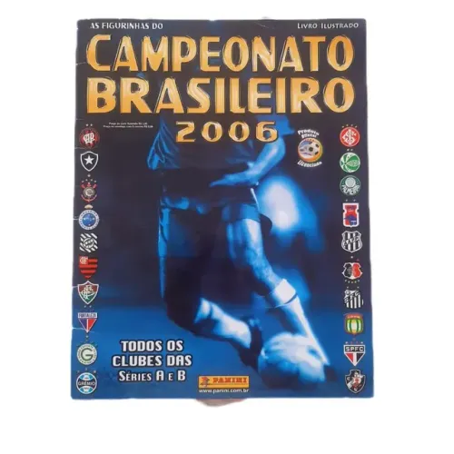 Álbum Figurinhas Campeonato Brasileiro 2006 Panini Futebol Colecionador