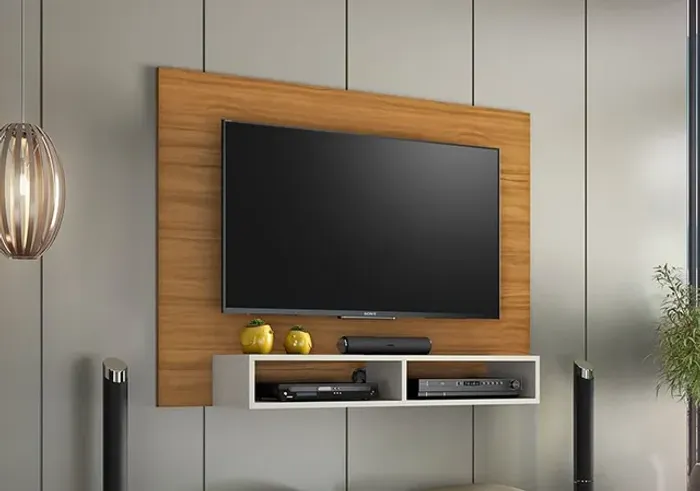 Painel para TV até 49" com nicho NOVO