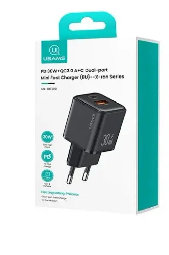 Carregador rápido original para iPhone, Xiaomi, Samsung, iPad