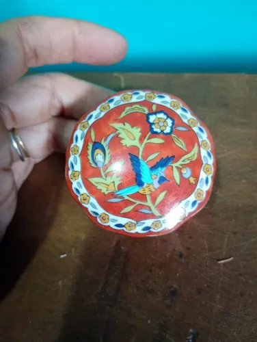 Porta Jóias em Porcelana - Japão