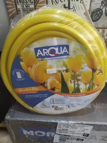 Mangueira De Jardim Trançada Com Esguicho 15 Metros - Arqua