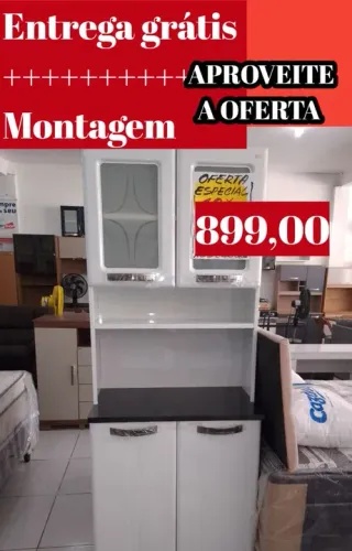Armário duplo na promoção - ENTREGA E MONTAGEM GRÁTIS CHAMAAA?