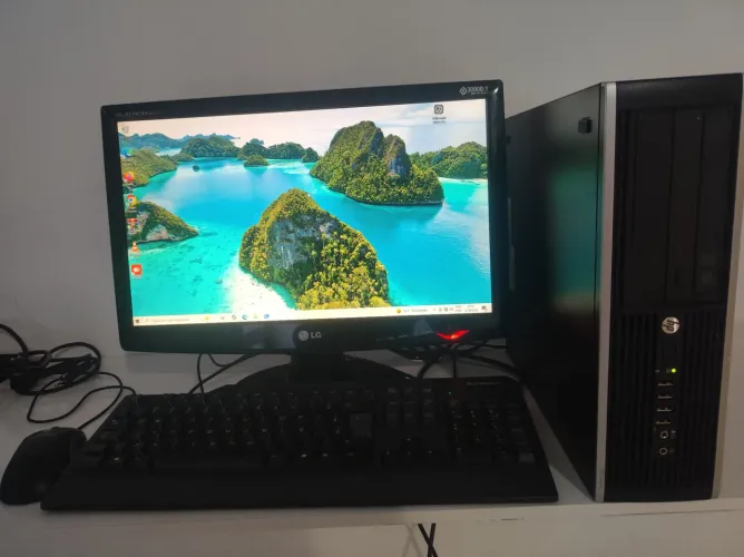 Computador i5 8GB SSD 120 COMPLETO MONITOR MOUSE E TECLADO 
