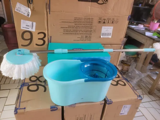Mop Limpeza Prática com Balde - MOR