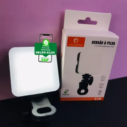 Mini Ring Light Luz De Led Para Celular Ring Light Portatil
