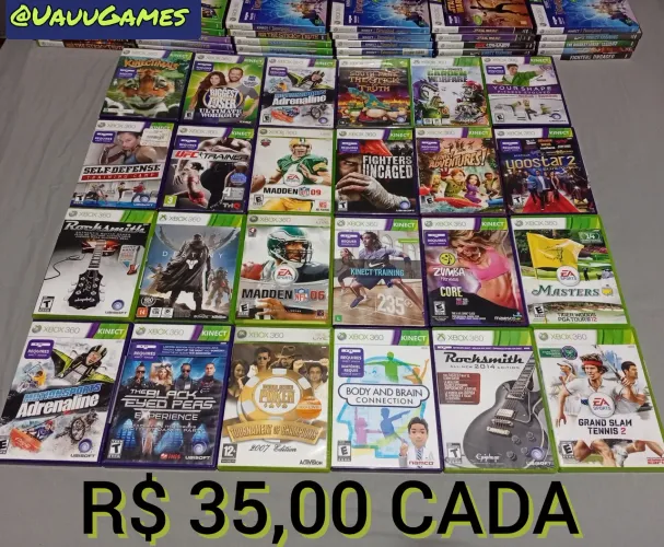 Jogos originais de Xbox 360