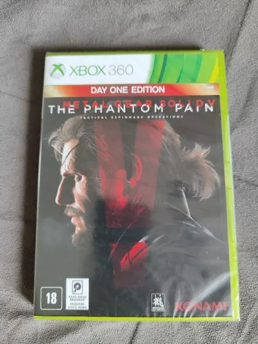Metal Gear Solid V: The Phantom Pain - Day One Edition | Xbox 360 novo lacrado