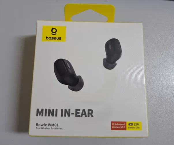 Fone de Ouvido Baseus Bowie WM01 - Mini In-Ear