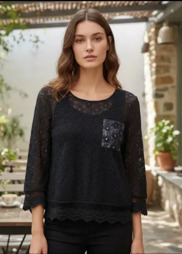 Blusa De Linha Aquamar Since P 
