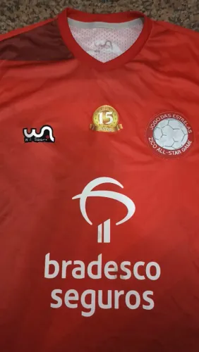 Camisa Flamengo jogou da estrelas ZICO